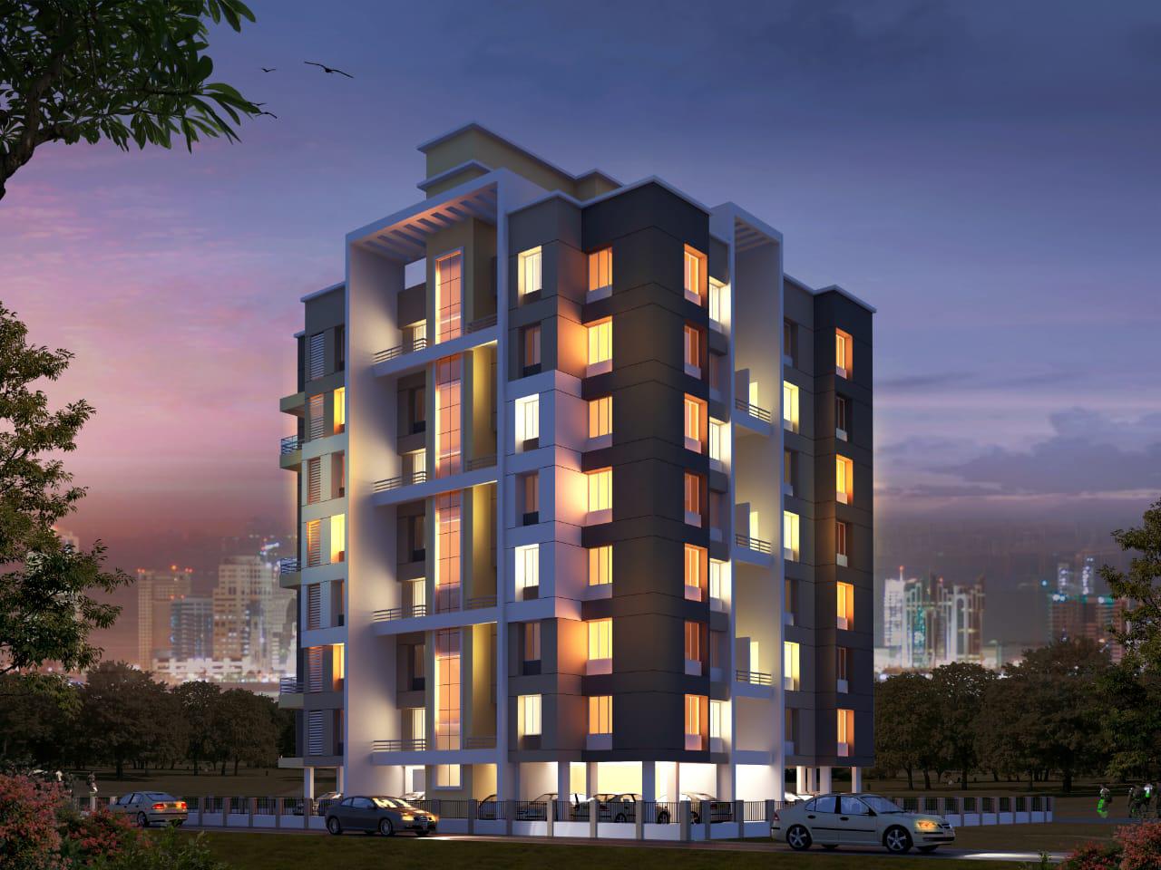 Akashiya Talegaon Site - 3D Image